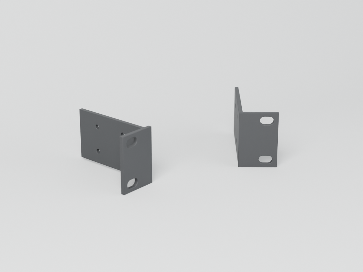 CAD render of Rack Ear Adapter Set